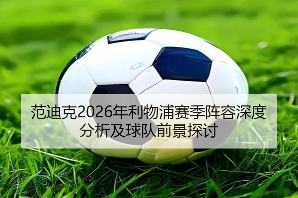范迪克2026年利物浦赛季阵容深度分析及球队前景探讨